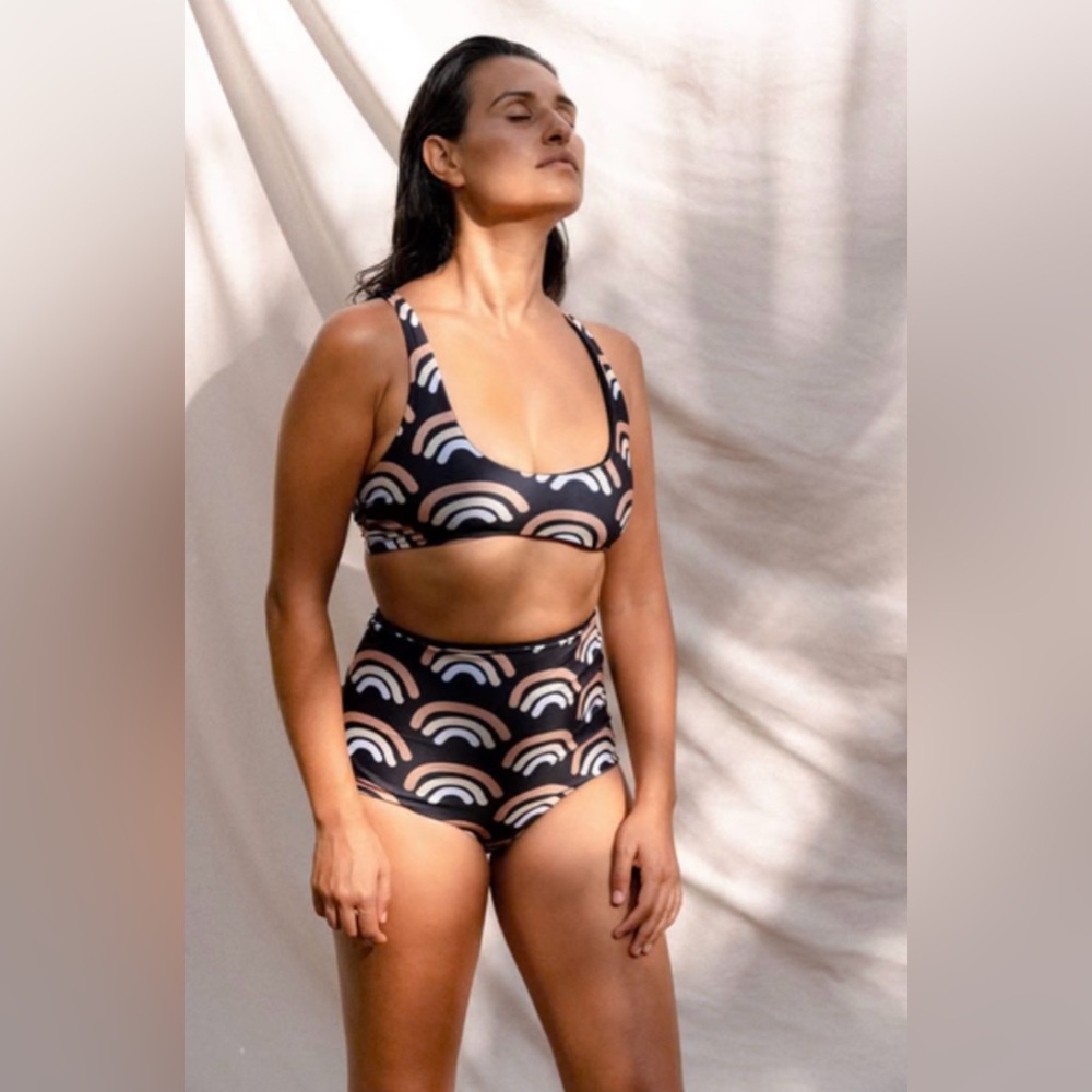 Of One Sea Lava Rainbow Swim Suit